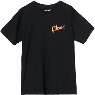 Gibson Accessories Screaming Eagle Tee (Vintage Black), Medium