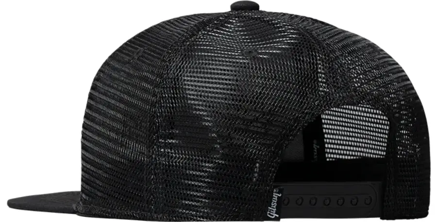 Gibson Accessories Slash 'Skully' Trucker Hat (Black/Black) 