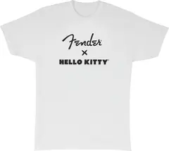 Fender Fender x Hello Kitty Logo Tee, White, XL