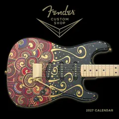 Fender 2027 Fender Custom Shop Calendar