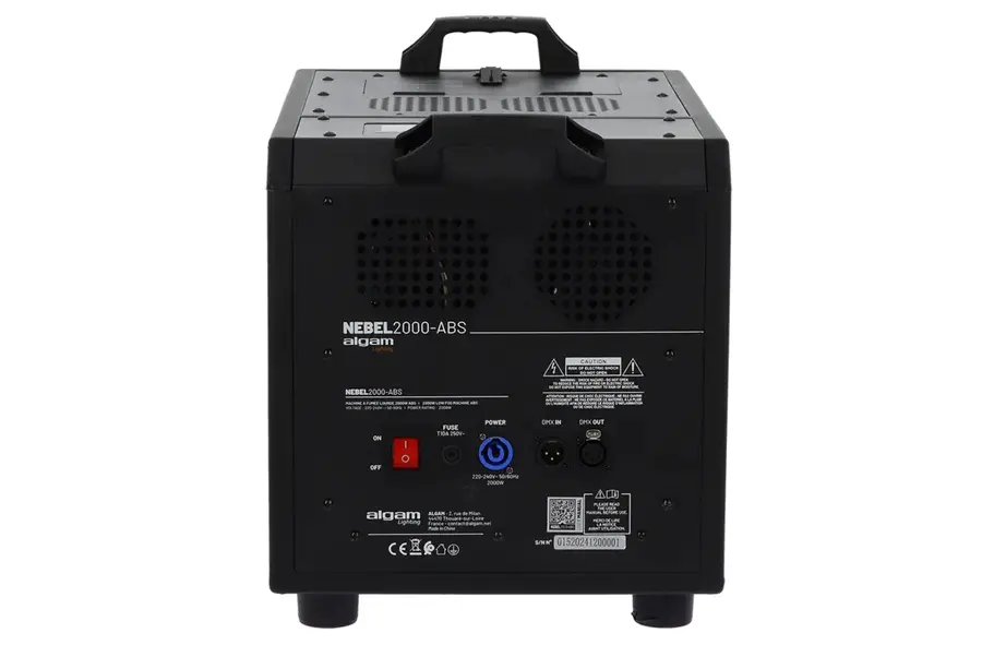 Algam Lighting LAL NEBEL2000-ABS 2000W ABS low fog machine 