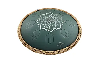 Meinl Sonic Energy OSTD3DGE Octave Steel Tongue,F Major, Dark Green, Engr floral