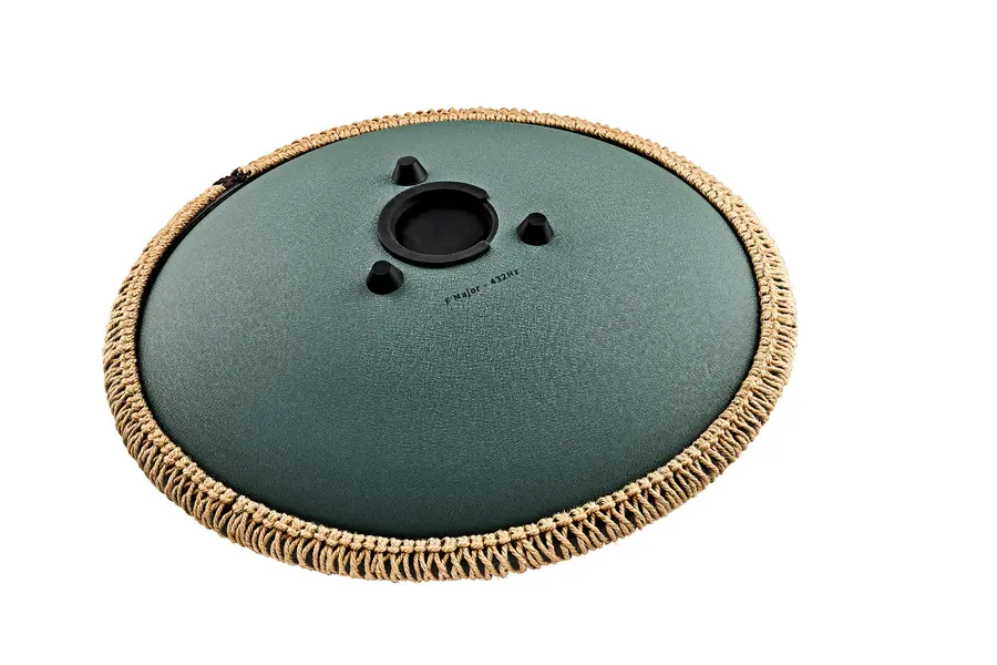 Meinl Sonic Energy OSTD3DGE Octave Steel Tongue,F Major, Dark Green, Engr floral 