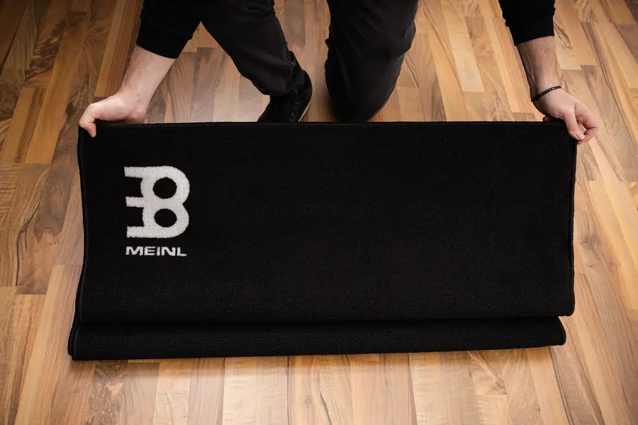 Meinl Percussion MDRL Trum-matta, Large 200 x 200 Black/White 