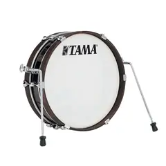 Tama LJKB18H3-HBK Club Jam Pancake Bastrumma 18x4 - Hairline Black