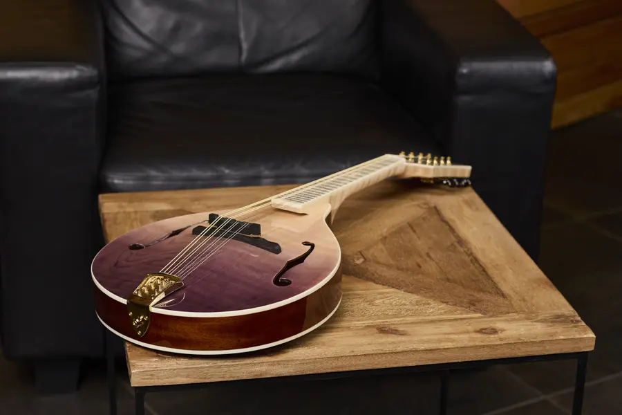 Ortega RMA200PF Mandolin A-style m. Croco etui, Americana Series 