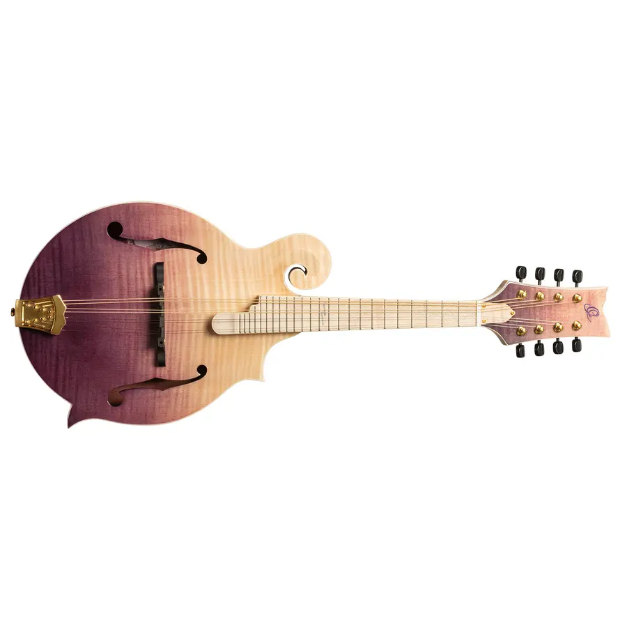 Ortega RMF200PF Mandolin F-style m. Croco etui, Americana Series 