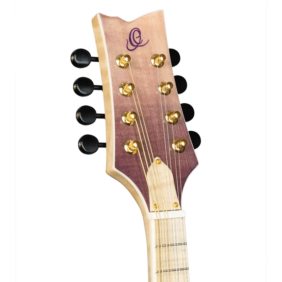 Ortega RMF200PF Mandolin F-style m. Croco etui, Americana Series 