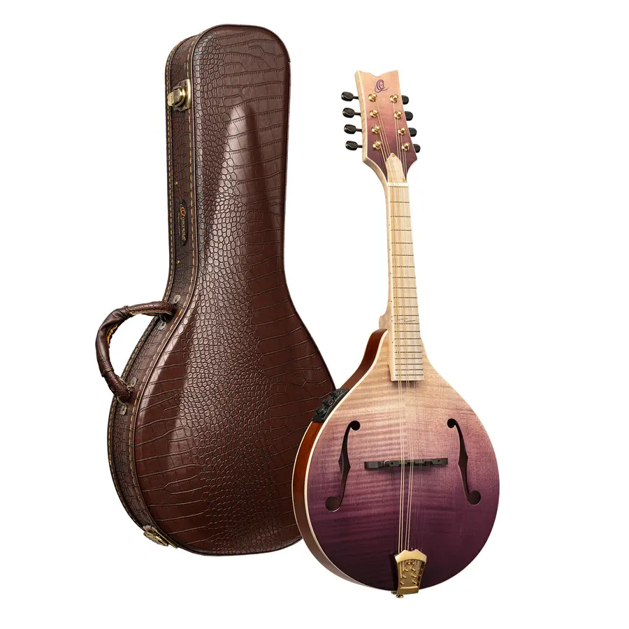 Ortega RMAE200PF Mandolin A-style m. mik och etui, Americana Series 