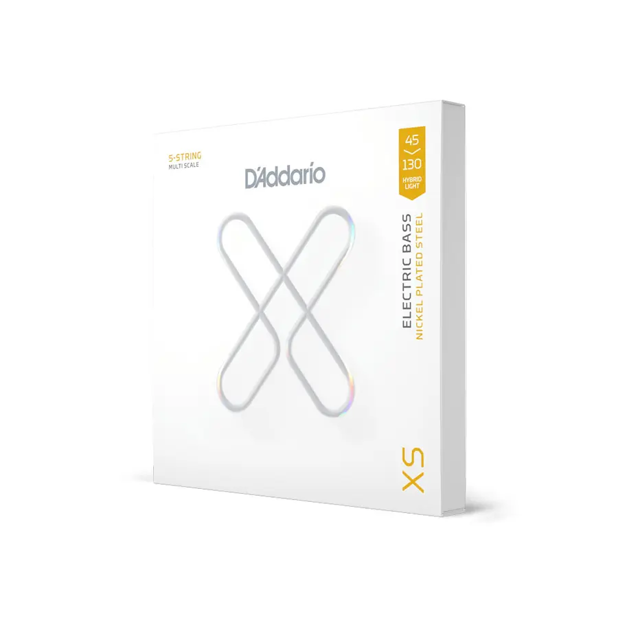 D'Addario XSB45130MS Coated (045-130) Nickel Steel, 5-str,Multiscale 