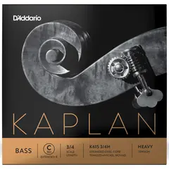 D'Addario ORCHESTRAL K615 3/4H Kaplan Bass C, E-Ext. 3/4 /Heavy Tension