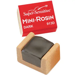 D'Addario ORCHESTRAL 913D-EA Harts Super Sensitive Violin Mini-Rosin, Dark