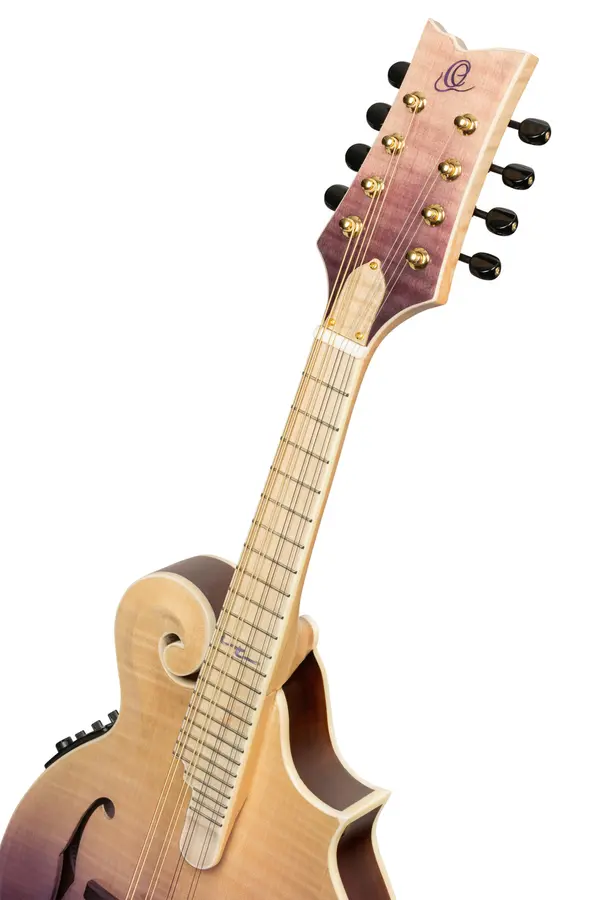 Ortega RMFE200PF Mandolin F-style m. mik och etui, Americana Series 