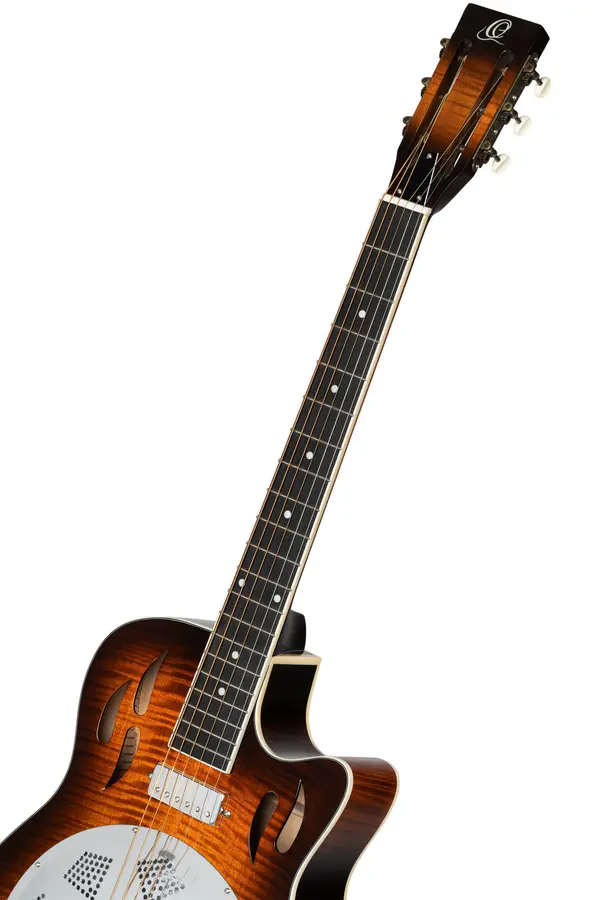 Ortega RRG50CE-SSB Resonatorgitar m/bag Americana Series, Cutaway, Sunset Burst 