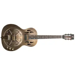 Ortega RRG60E Resonator gitarr m. mik o bag, Americana Series, Full metal