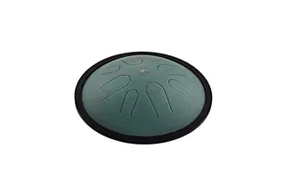 Meinl Sonic Energy CSTD1DG Compact Steel Tongue Drum, B Minor, Dark Green