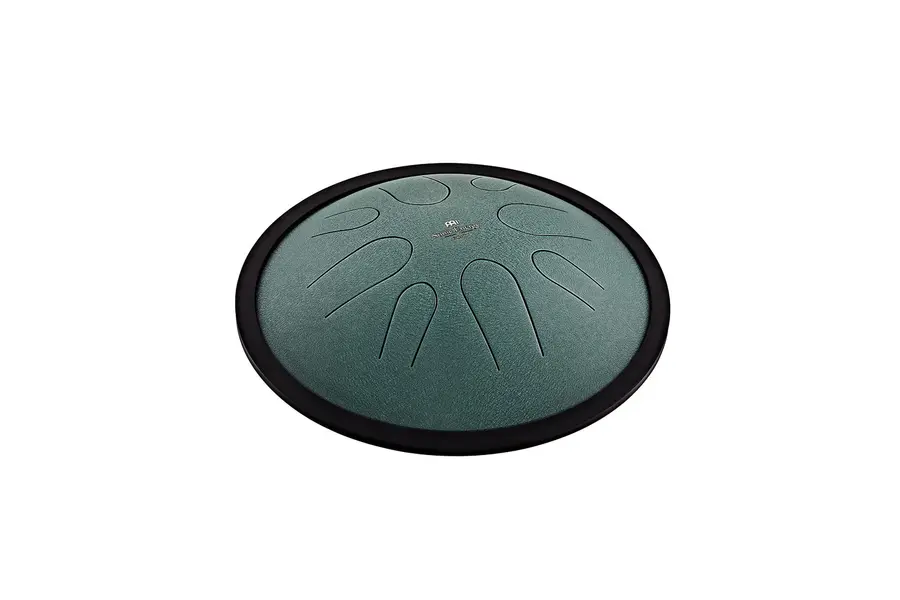 Meinl Sonic Energy CSTD1DG Compact Steel Tongue Drum, B Minor, Dark Green 