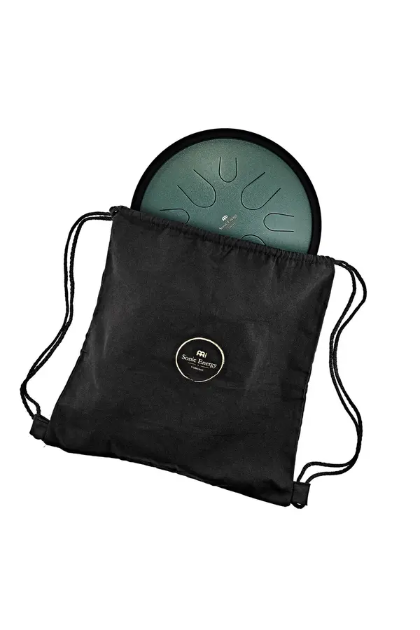 Meinl Sonic Energy CSTD1DG Compact Steel Tongue Drum, B Minor, Dark Green 