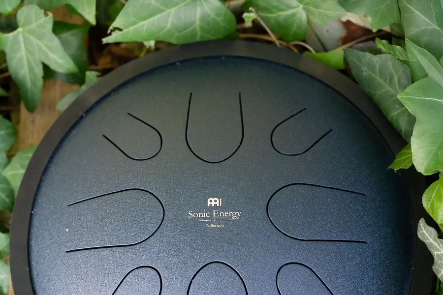 Meinl Sonic Energy CSTD2NB Compact Steel Tongue Drum, C Minor, Navy Blue 