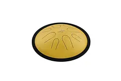 Meinl Sonic Energy CSTD3G Compact Steel Tongue Drum, D Minor, Gold