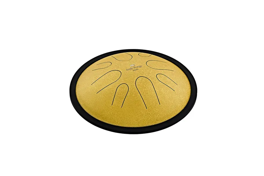 Meinl Sonic Energy CSTD3G Compact Steel Tongue Drum, D Minor, Gold 