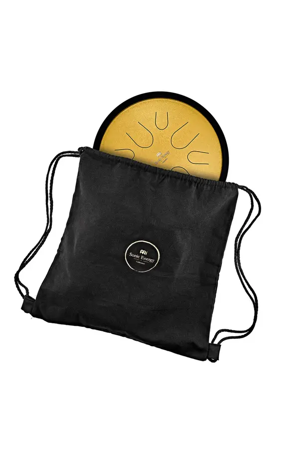 Meinl Sonic Energy CSTD3G Compact Steel Tongue Drum, D Minor, Gold 