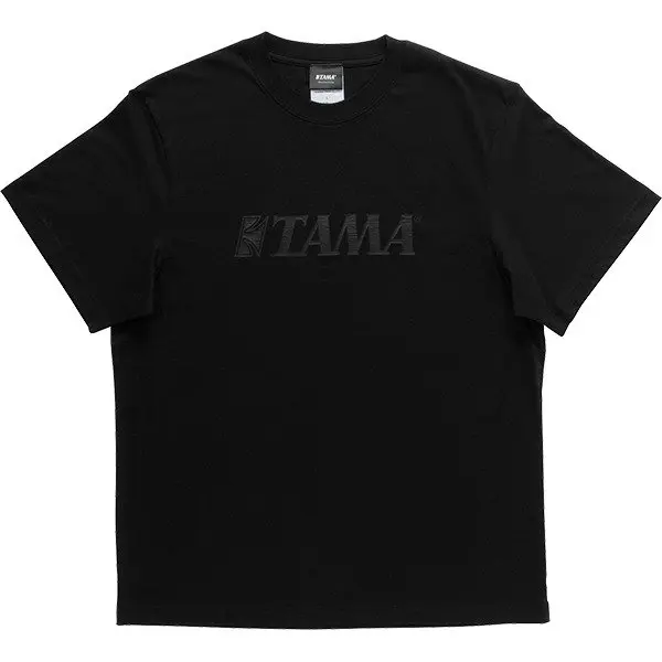 Ibanez TAMT007M T-shirt Tama BK Logo on BK - Medium 