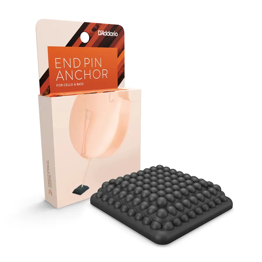 D'Addario ORCHESTRAL EPA-BK End Pin Anchor, Cello & Bass, Black 