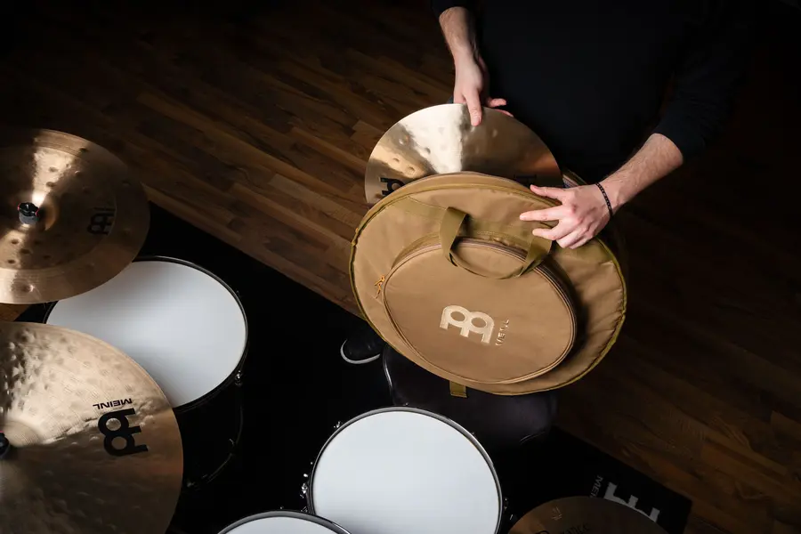 Meinl Percussion MCB22CB 22'' Cymbal Bag/Backpack, Coyote Brown 
