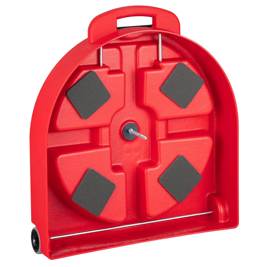 Meinl Percussion MCC22R-TR 22" Pro Cymbal Case Trolley, Red 