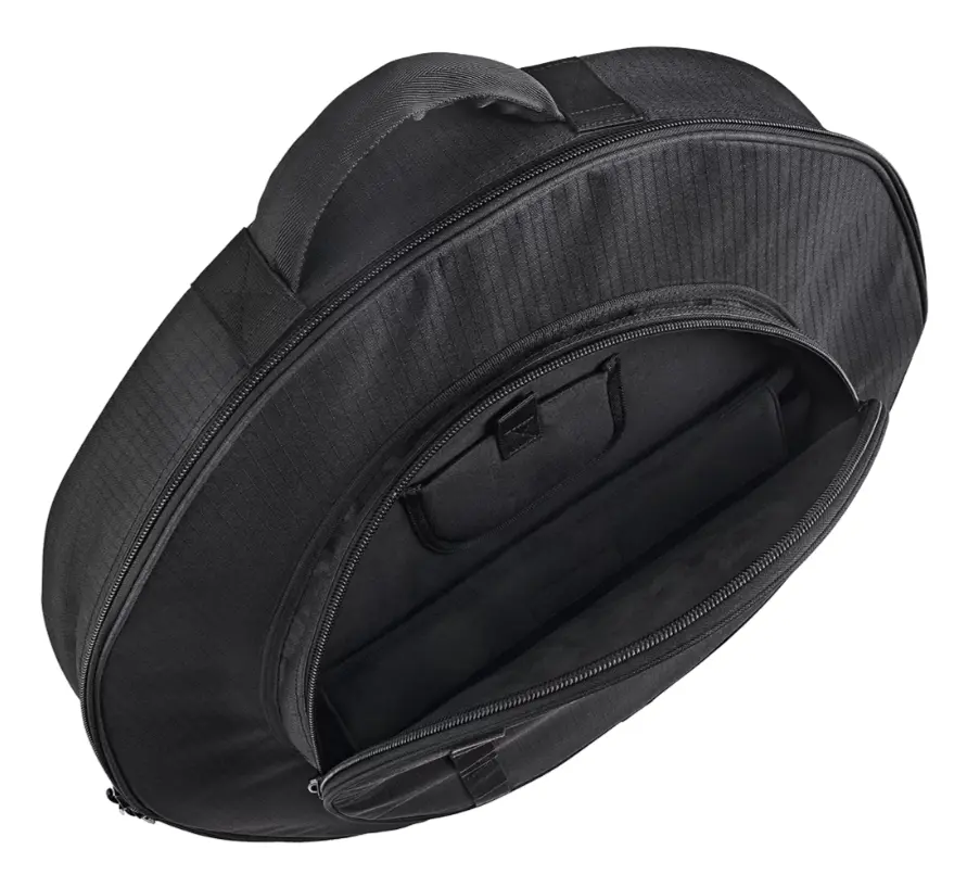 Meinl Percussion MCB22CR Cymbalbag 22'' Black, Carbon Ripstop 
