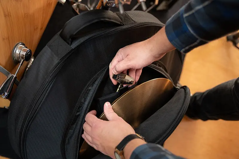 Meinl Percussion MCB22CR Cymbalbag 22'' Black, Carbon Ripstop 