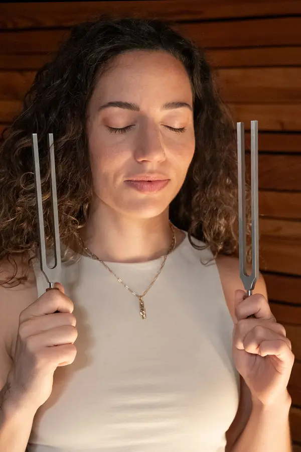 Meinl Sonic Energy TTF-GAMMA-SET Binaural Therapy Tuning Fork Set, Gamma 