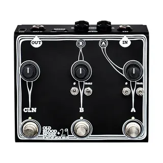 Old Blood Noise Endeavors Signal Blender Stereo Basic Multi Stereo Loop Pedal Blk