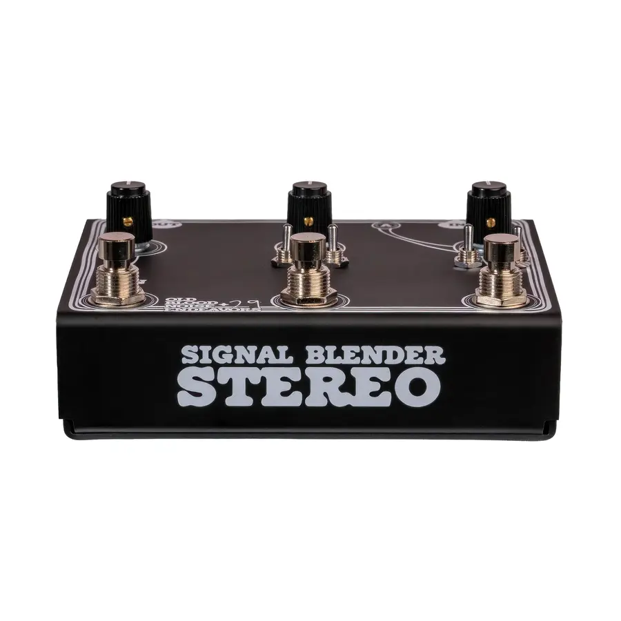 Old Blood Noise Endeavors Signal Blender Stereo Basic Multi Stereo Loop Pedal Blk 