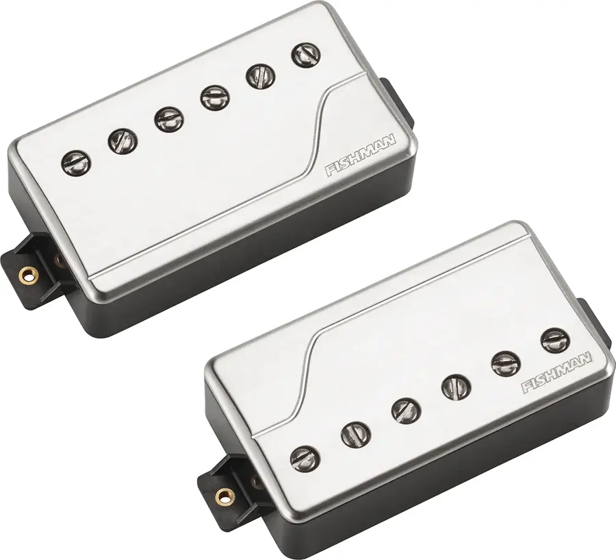 Fishman PRF-HS6-RR2 Active Pickup Set Richard Z Signature Brushed Aluminum 