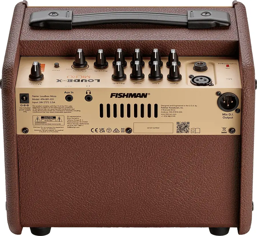 Fishman PRO-LBT-400 40W Micro Acoustic Instrument Amplifier 