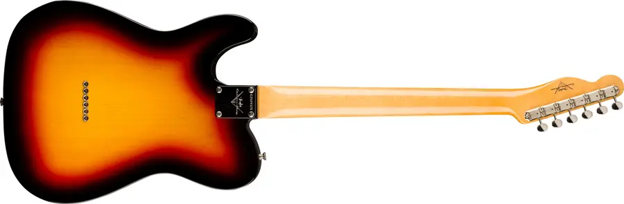Fender Custom Shop 1966 Telecaster DLX Closet Classic,Bleached 3-Color Sunburst 