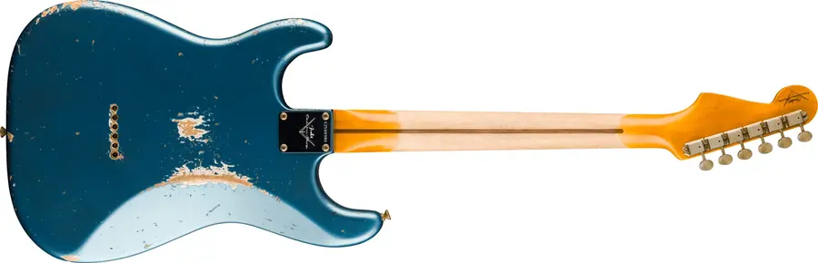 Fender Custom Shop 1956 Hardtail Strat Heavy Relic,Super Agd Lake Placid Blue 