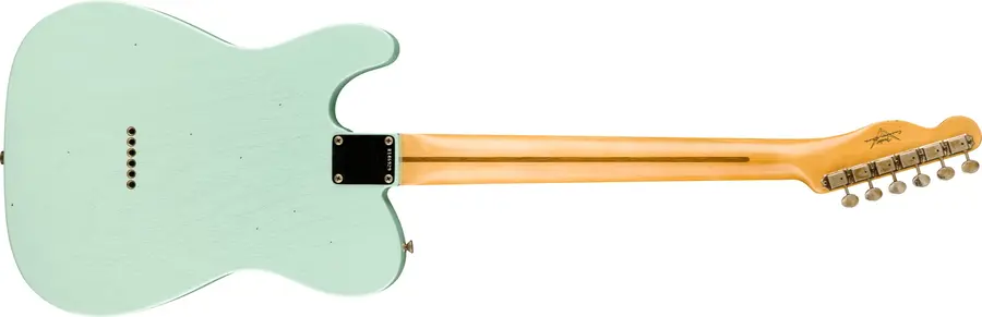 Fender Custom Shop 1958 Top-Load Tele Journeyman Relic, Faded Surf Green 