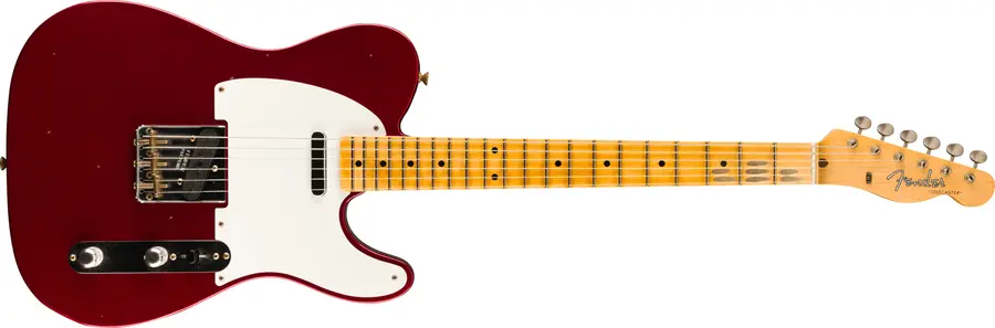 Fender Custom Shop 1958 Top-Load Tele Journeyman Relic, Firemist Red 