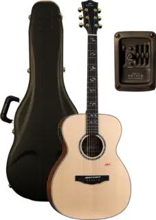 Kepma All Solid A1E OM Natural electro-acoustic guitar