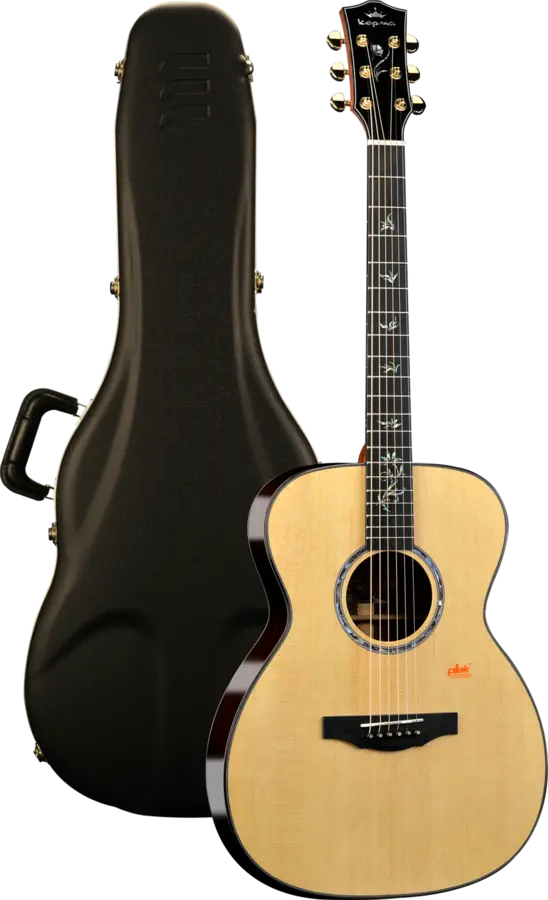 Kepma All Solid B1 OM Natural acoustic guitar 