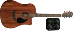 Kepma Plytone EDCE+ K10 Dreadnought Walnut electro-acoustic guitar