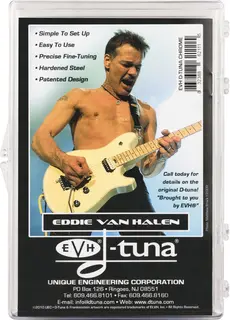 EVH D-Tuna Titanium, Silver