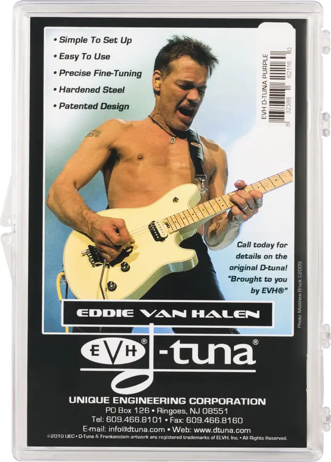 EVH D-Tuna Titanium, Purple 
