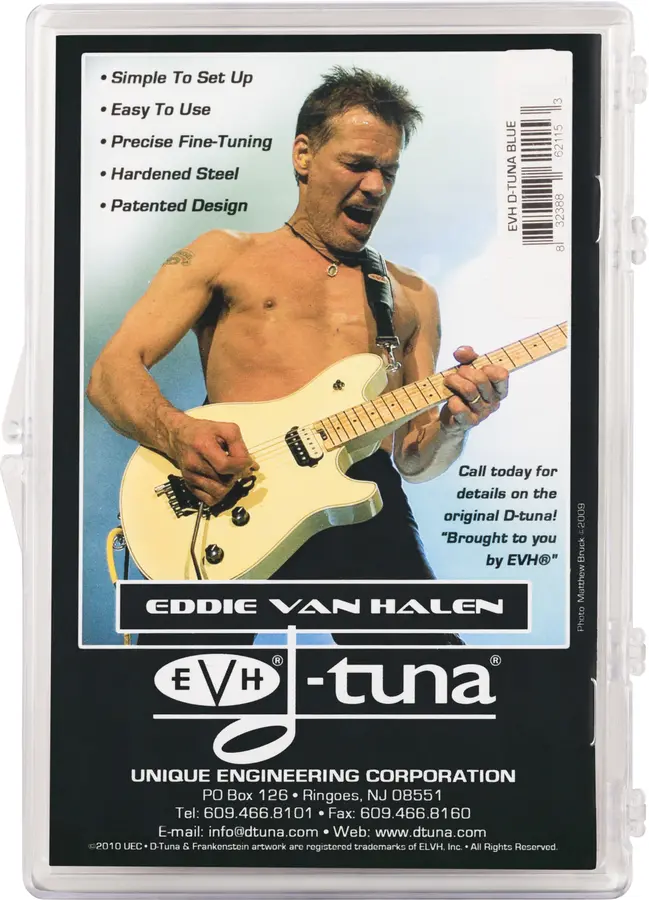 EVH D-Tuna Titanium, Blue 