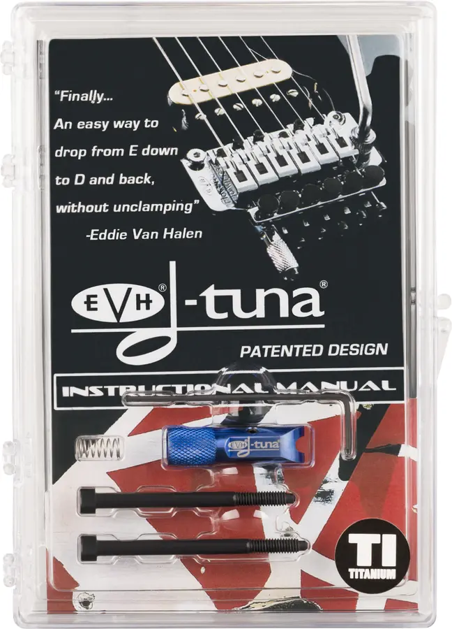 EVH D-Tuna Titanium, Blue 