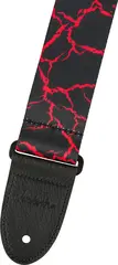 Jackson 2" Poly Strap, Red Crackle