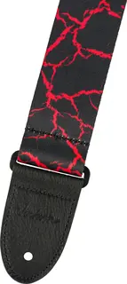 Jackson 2" Poly Strap, Red Crackle